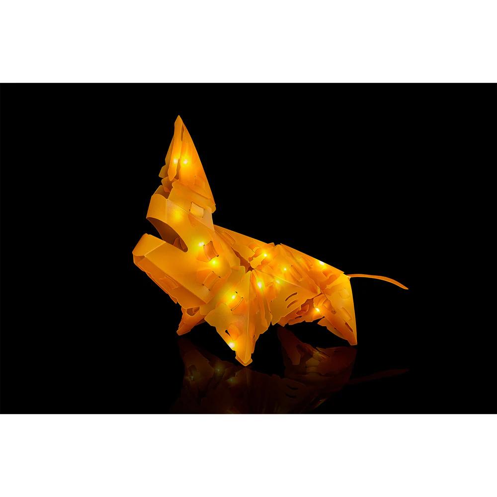 Thames and Kosmos Creatto Luminous Lion and Serengeti Sidekicks Light-Up 3D Puzzle Kit