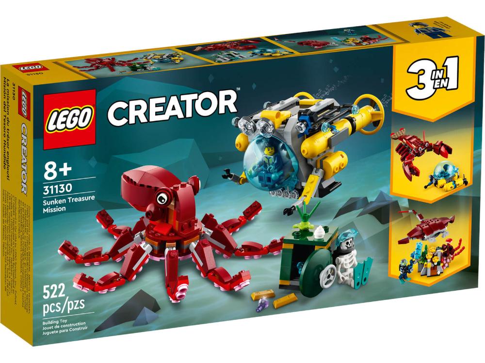 LEGO Creator 3-in-1 - Sunken Treasure Mission