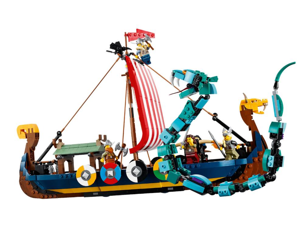 LEGO Creator 3-in-1 - Viking Ship and the Midgard Serpent