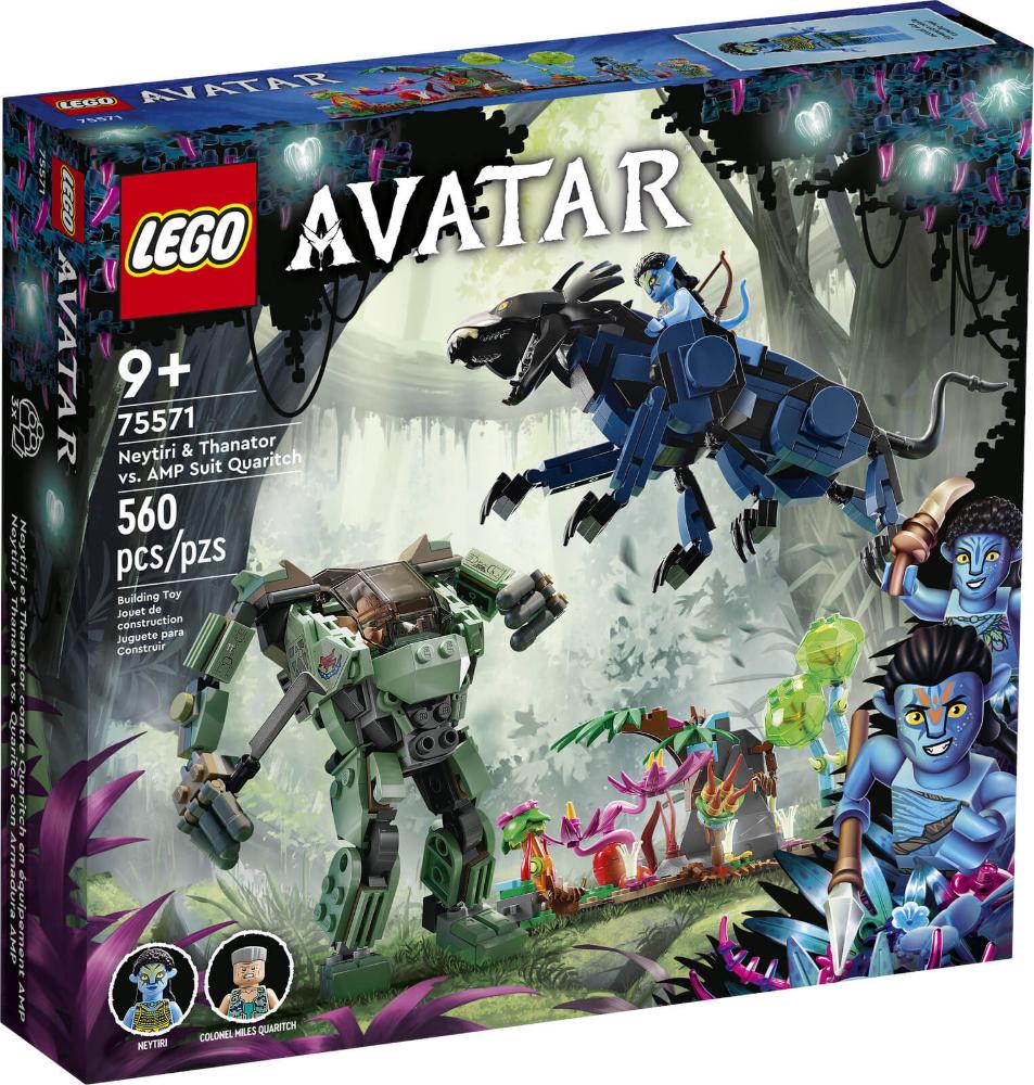 LEGO Avatar - Neytiri and Thanator vs. AMP Suit Quatrich