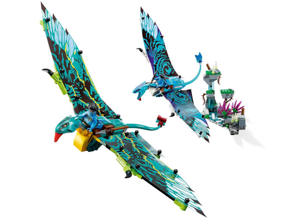 LEGO Avatar - Jake and Neytiris First Banshe Flight