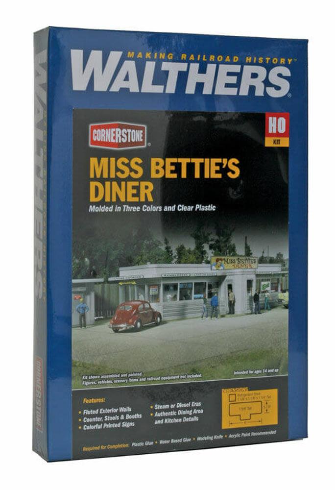 Walthers HOMiss Betties Diner Model Kit