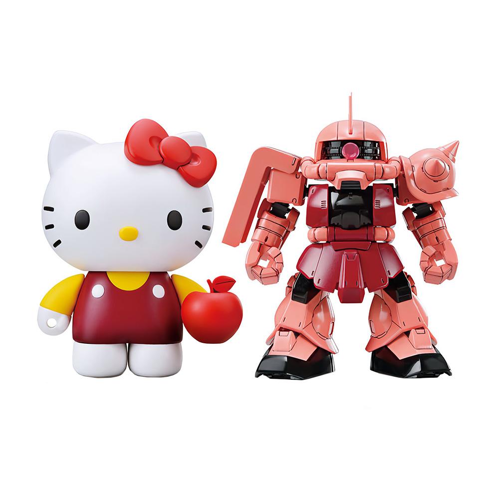 Bandai SD Cross Silhouette Hello Kitty/MS-06S Chars Zaku II