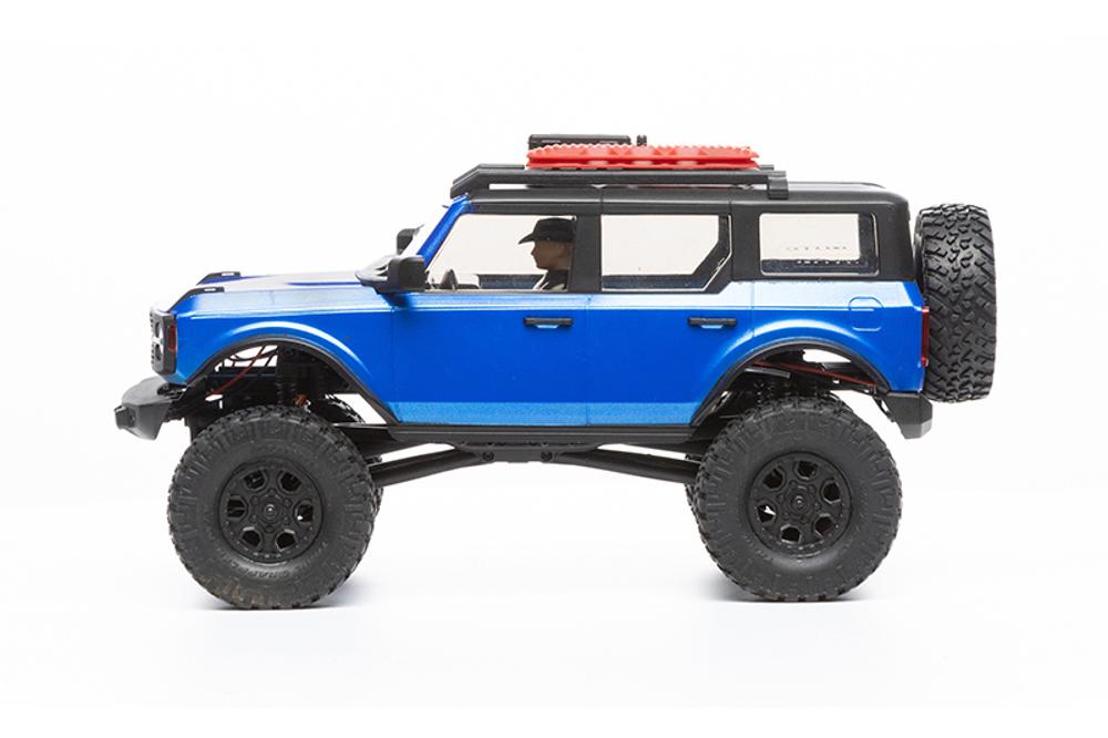 Axial 2021 SCX24 Ford Bronco 4WD Truck RC RTR (Blue)