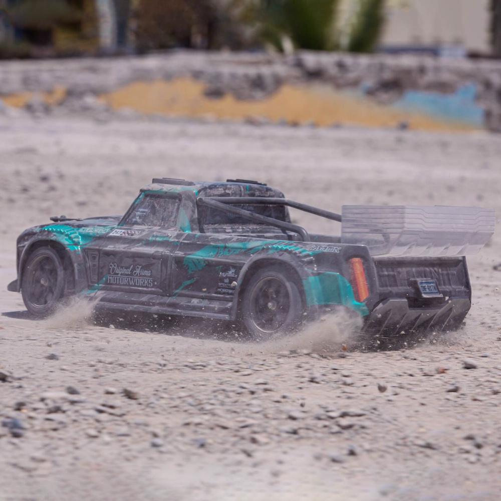 ARRMA Infraction 4x4 3S BLX 4WD All-Road Street Bash Resto-Mod RTR Truck (Teal)