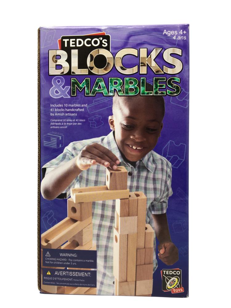 TEDCO Blocks and Marbles Run