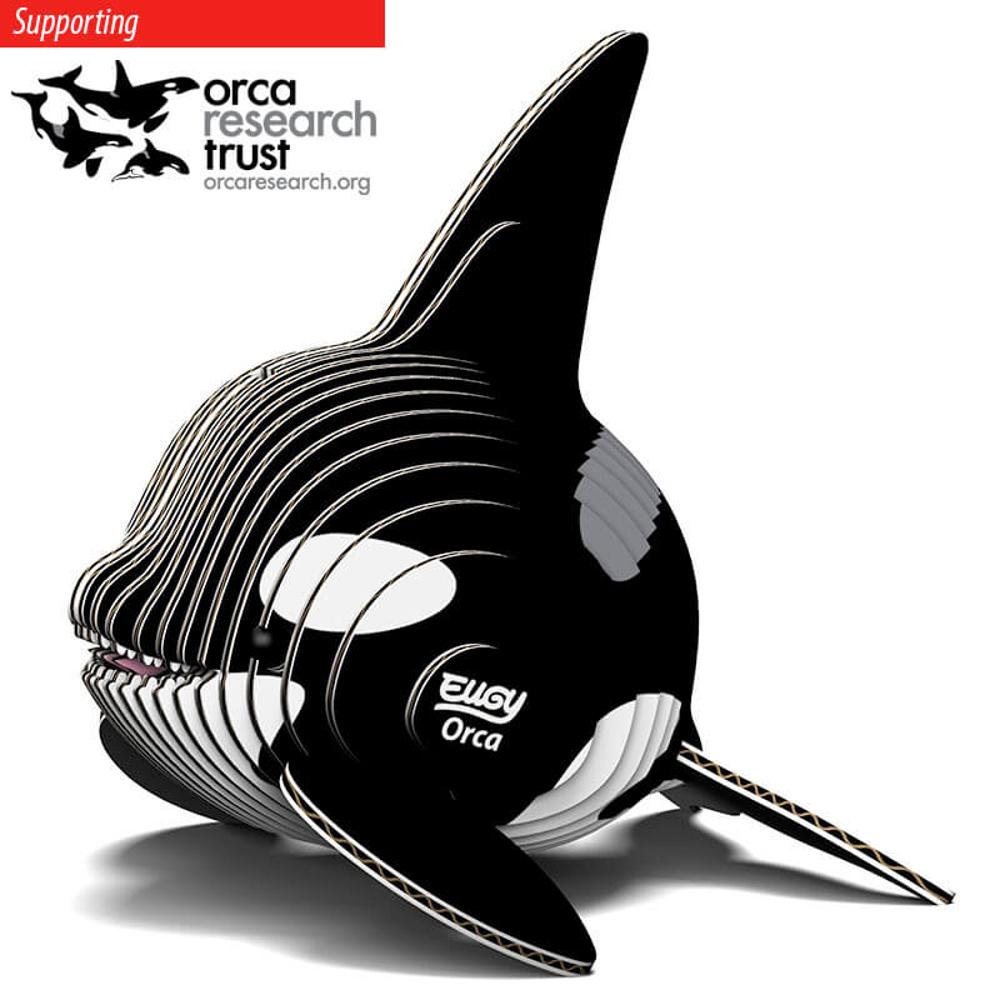 Orca 3D Cardboard Model Kit