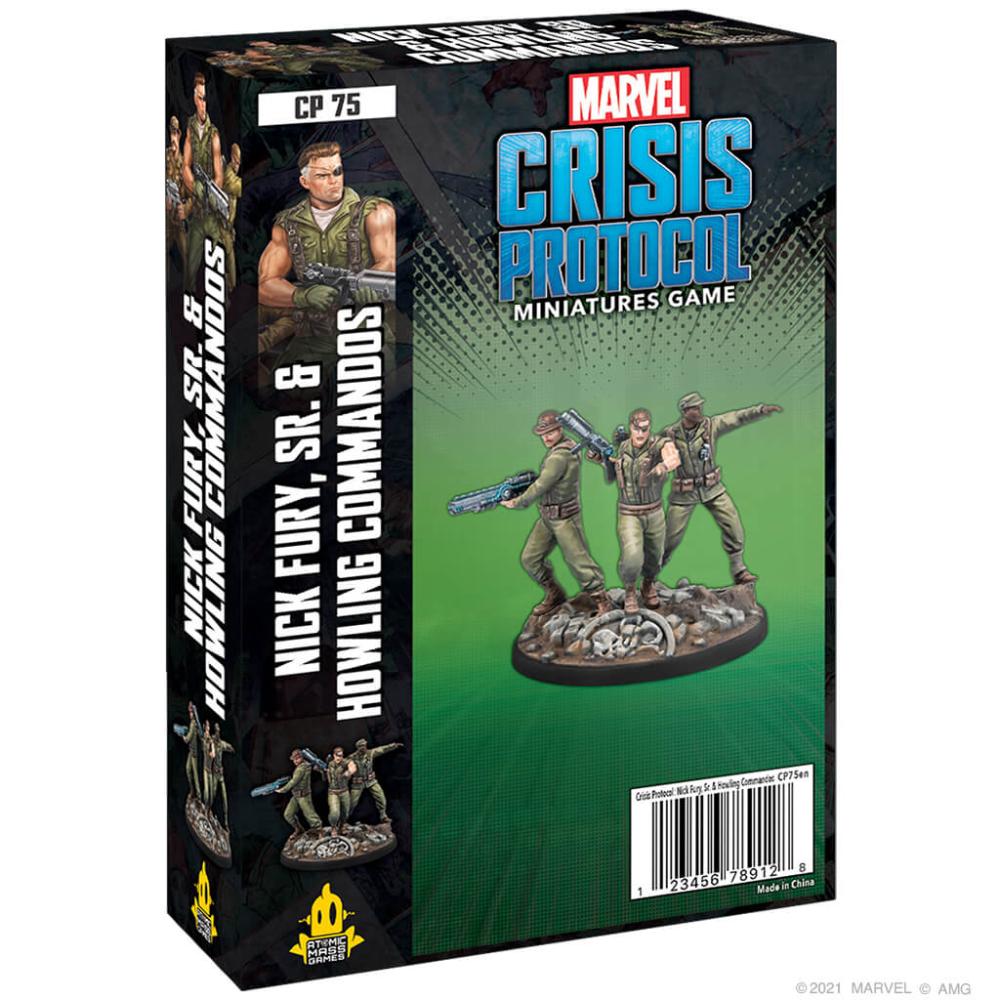Marvel Crisis Protocol: Nick Fury Sr. and The Howling Commandos