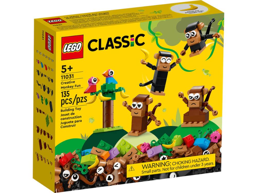 LEGO Classic - Creative Monkey Fun
