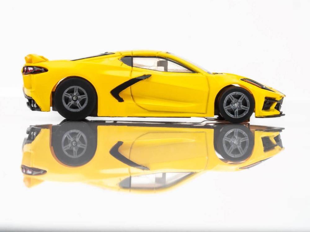 AFX HO Corvette C8 Accelerate Slot Car (Yellow)