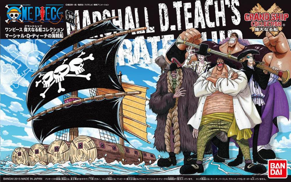 Bandai One pIece Grand Ship Collection - Marshall D. Teachs Pirate Ship