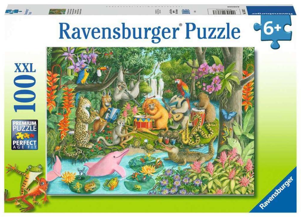 Ravensburger Rainforest River Band 100pc Puzzle