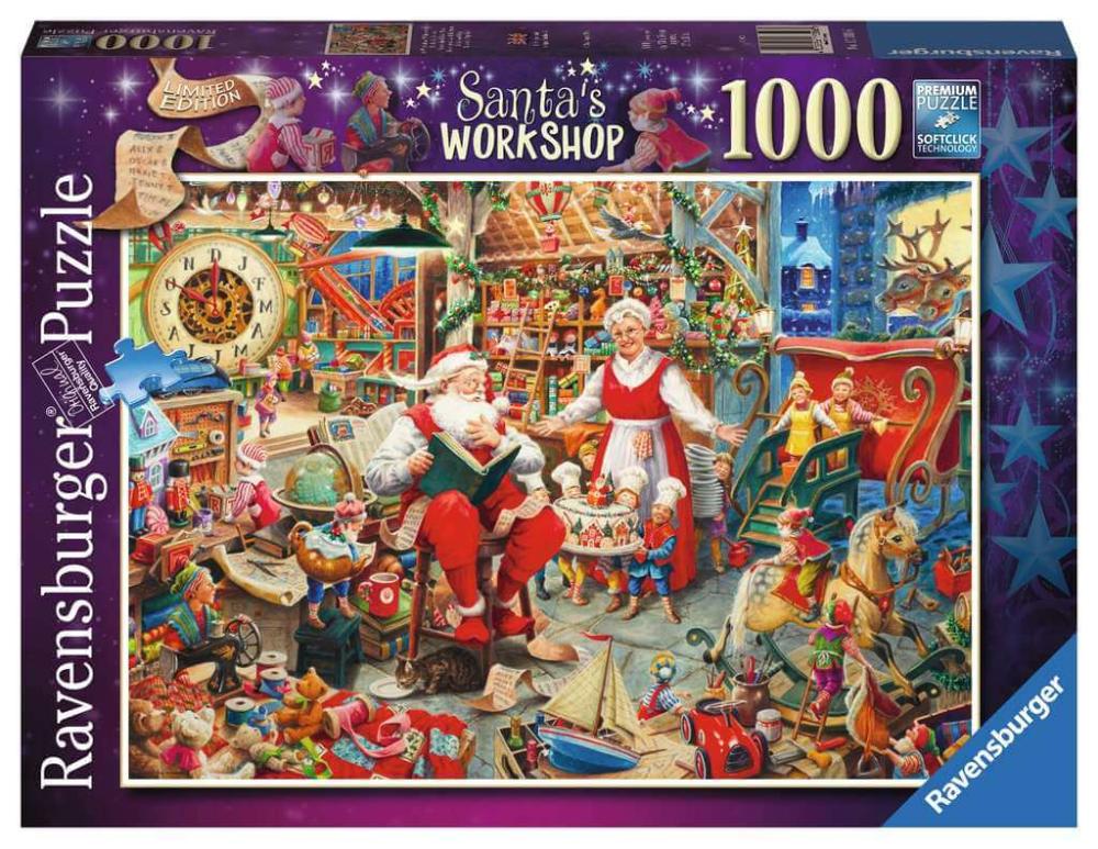 Ravensburger Santas Workshop 1000pc Puzzle