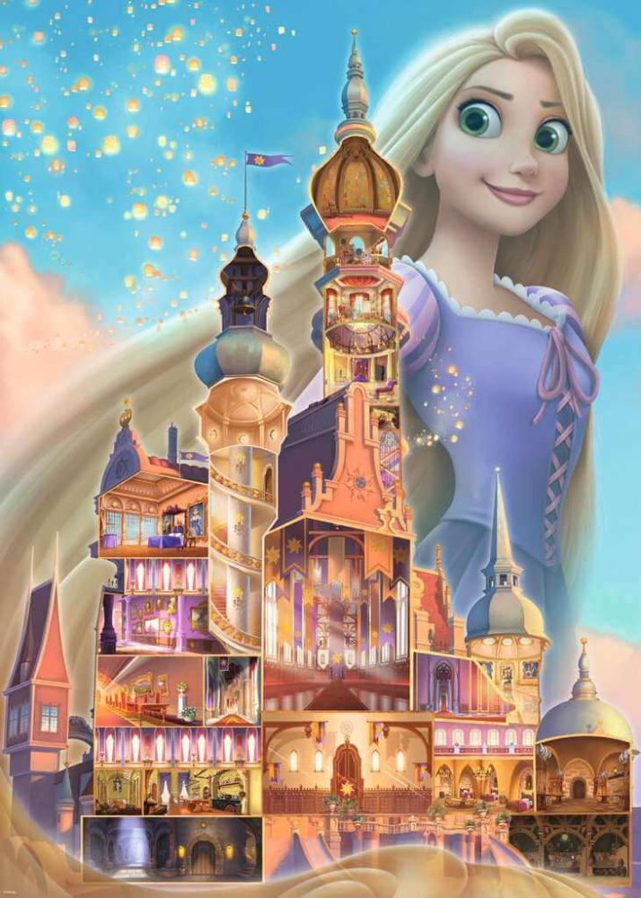 Ravensburger Disney Castles: Rapunzel 1000pc Puzzle