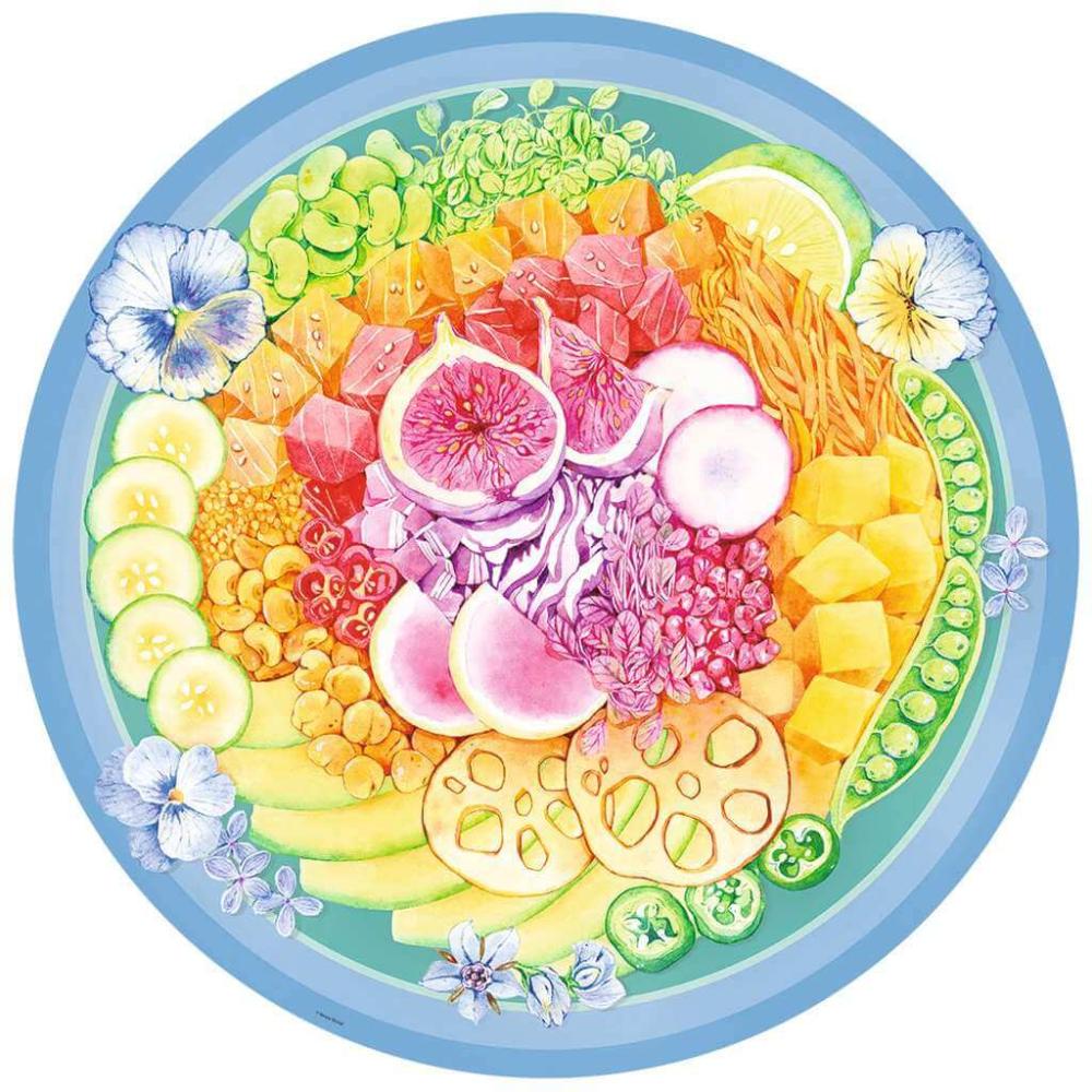 Ravensburger Circle of Color: Poke Bowl 500pc Puzzle