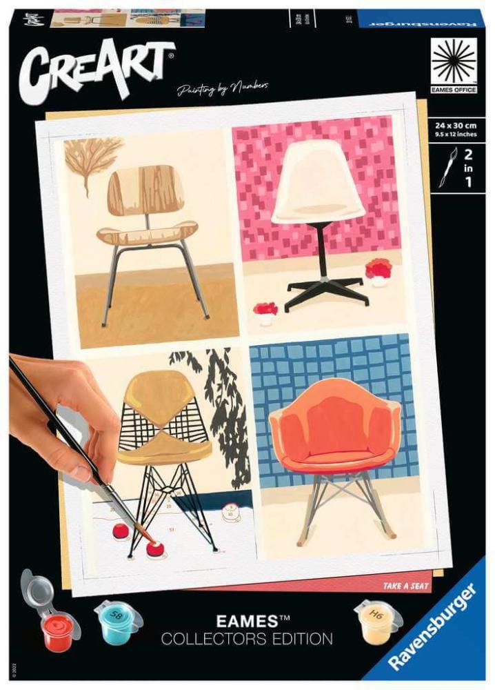 Ravensburger CreArt Take a Seat Paint-by-Number (10x12)