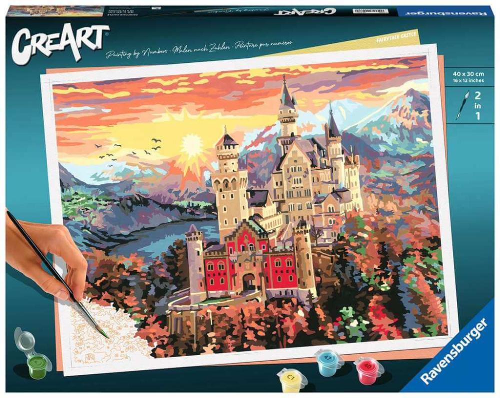 Ravensburger CreArt Fairytale Castle Paint-by-Number (12x16)