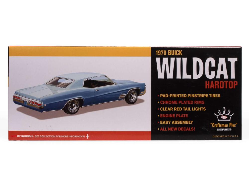 AMT 1/25 1970 Buick Wildcat Hardtop Model Kit