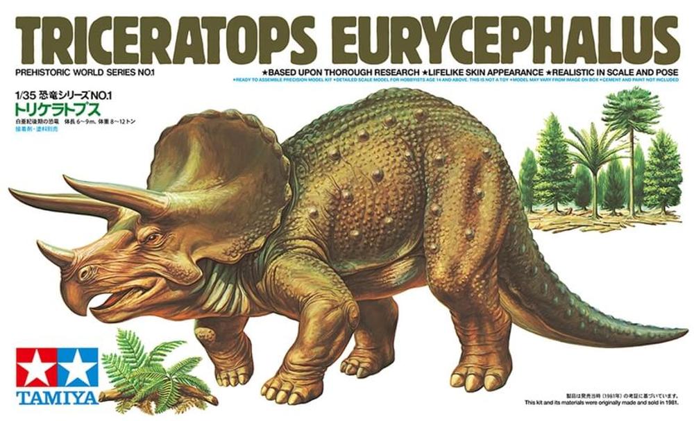 1/35 Triceratops Eurycephalus Kit