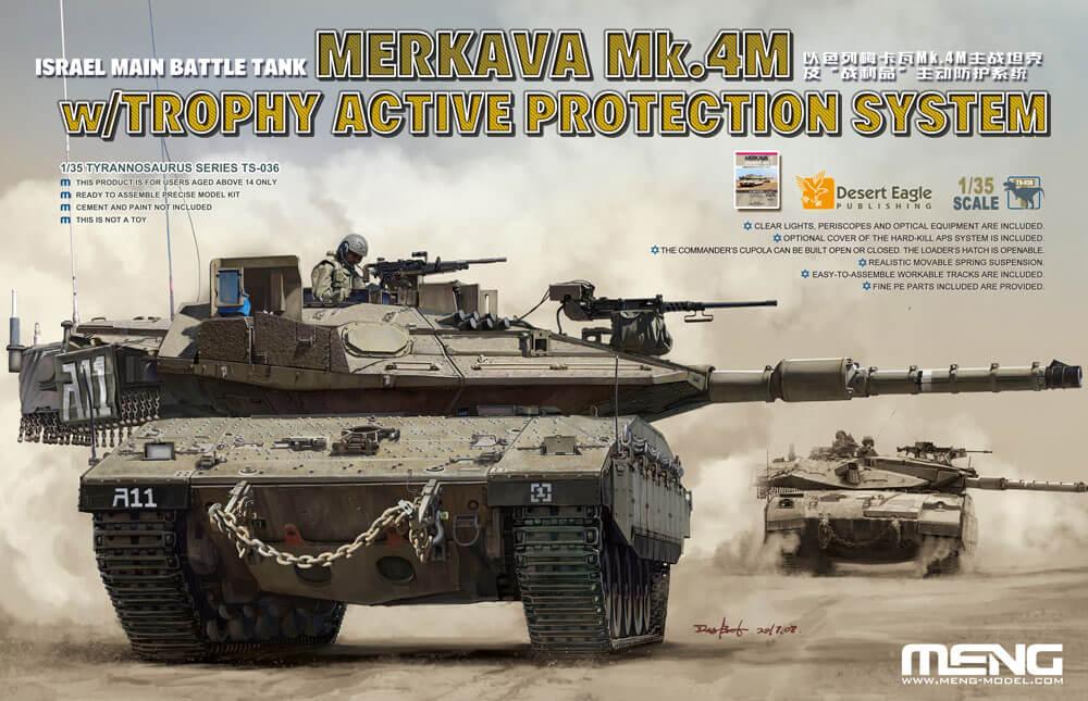 1/35 Israel Main Battle Tank Merkava Mk.4M w/ TAPS Model Kit