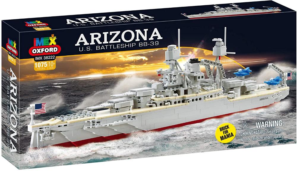 Oxford USS Arizona Construction Block Set
